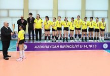 14 yaşadək voleybolçular arasında Azərbaycan çempionatı başa çatıb (FOTO)