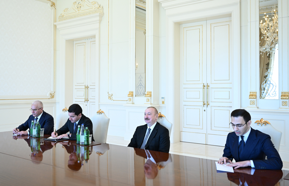 Prezident İlham Əliyev Misir Senatının sədrini qəbul edib (FOTO) (YENİLƏNİB)