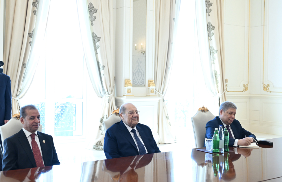 Prezident İlham Əliyev Misir Senatının sədrini qəbul edib (FOTO) (YENİLƏNİB)