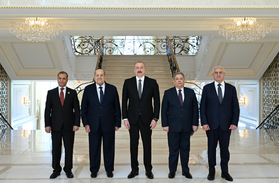 Prezident İlham Əliyev Misir Senatının sədrini qəbul edib (FOTO) (YENİLƏNİB)