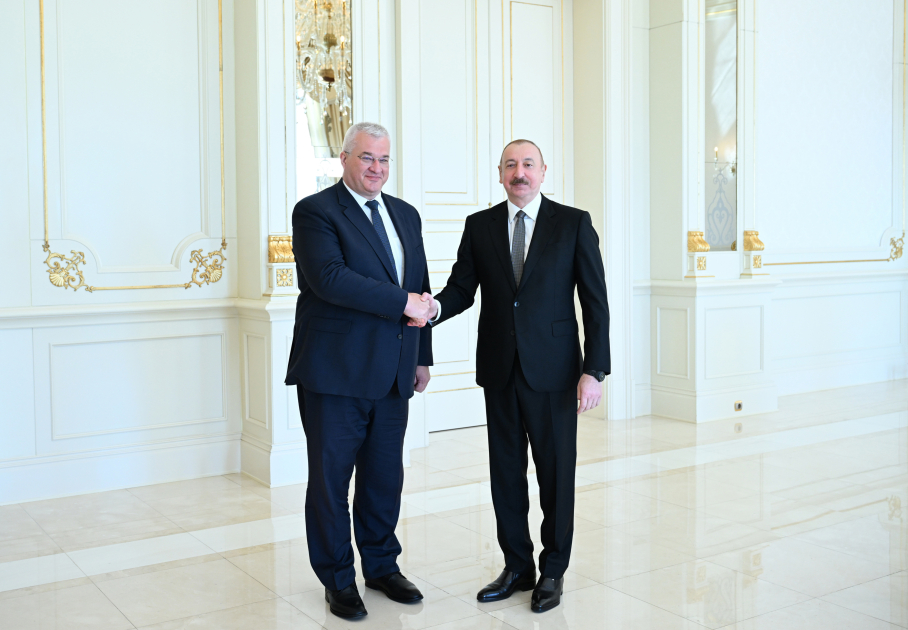 Prezident İlham Əliyev Ukraynanın xarici işlər nazirini qəbul edib (FOTO) (YENİLƏNİB)