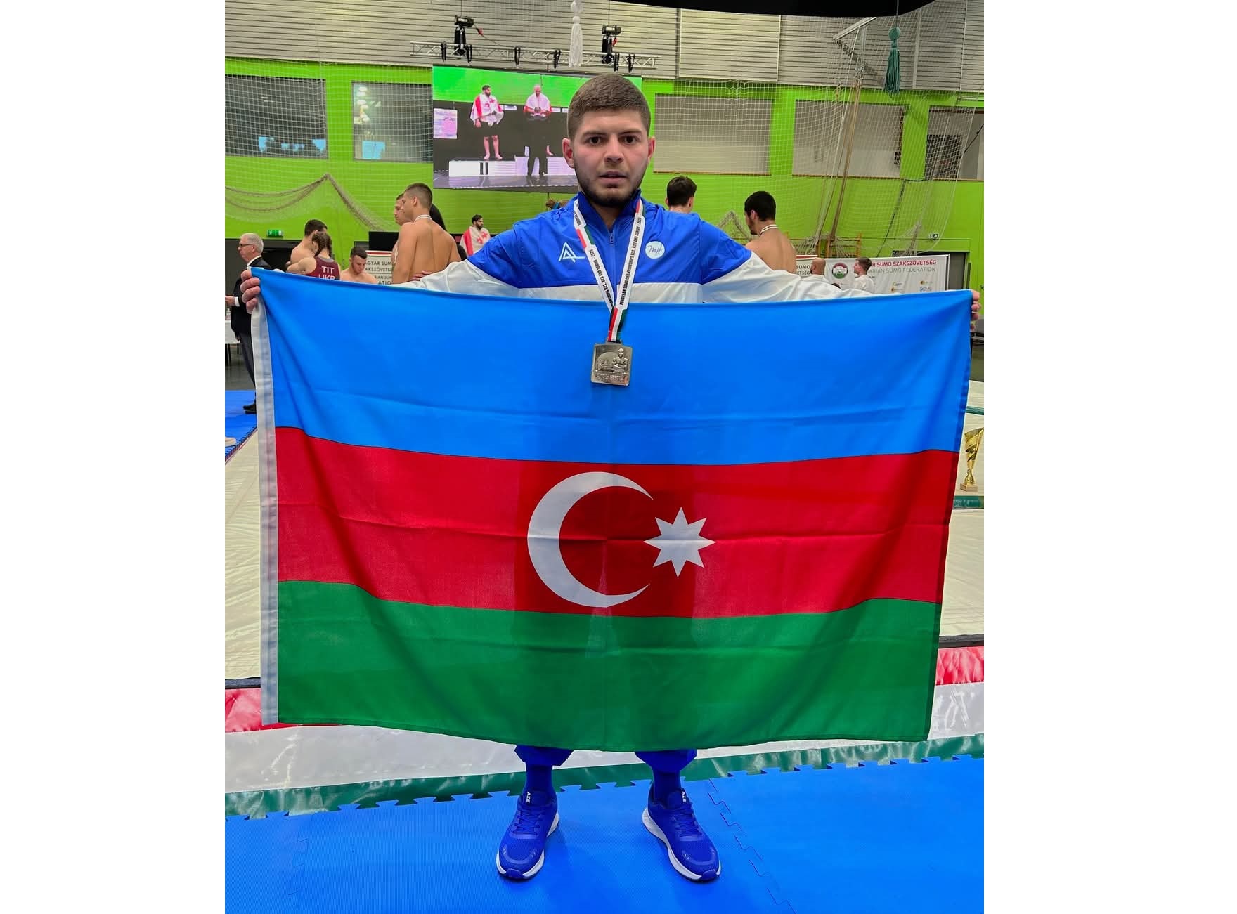 Sumo üzrə Avropa çempionatında imdançımız qızıl medal qazanıb