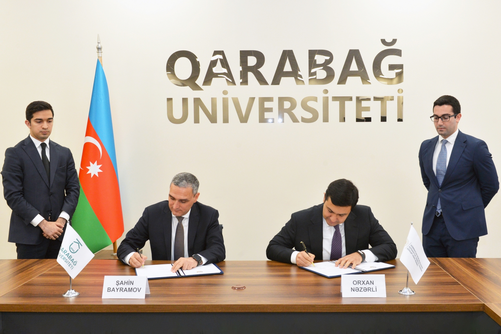 Dövlət Vergi Xidməti və Qarabağ Universiteti arasında əməkdaşlıq memorandumu imzalanıb (FOTO)