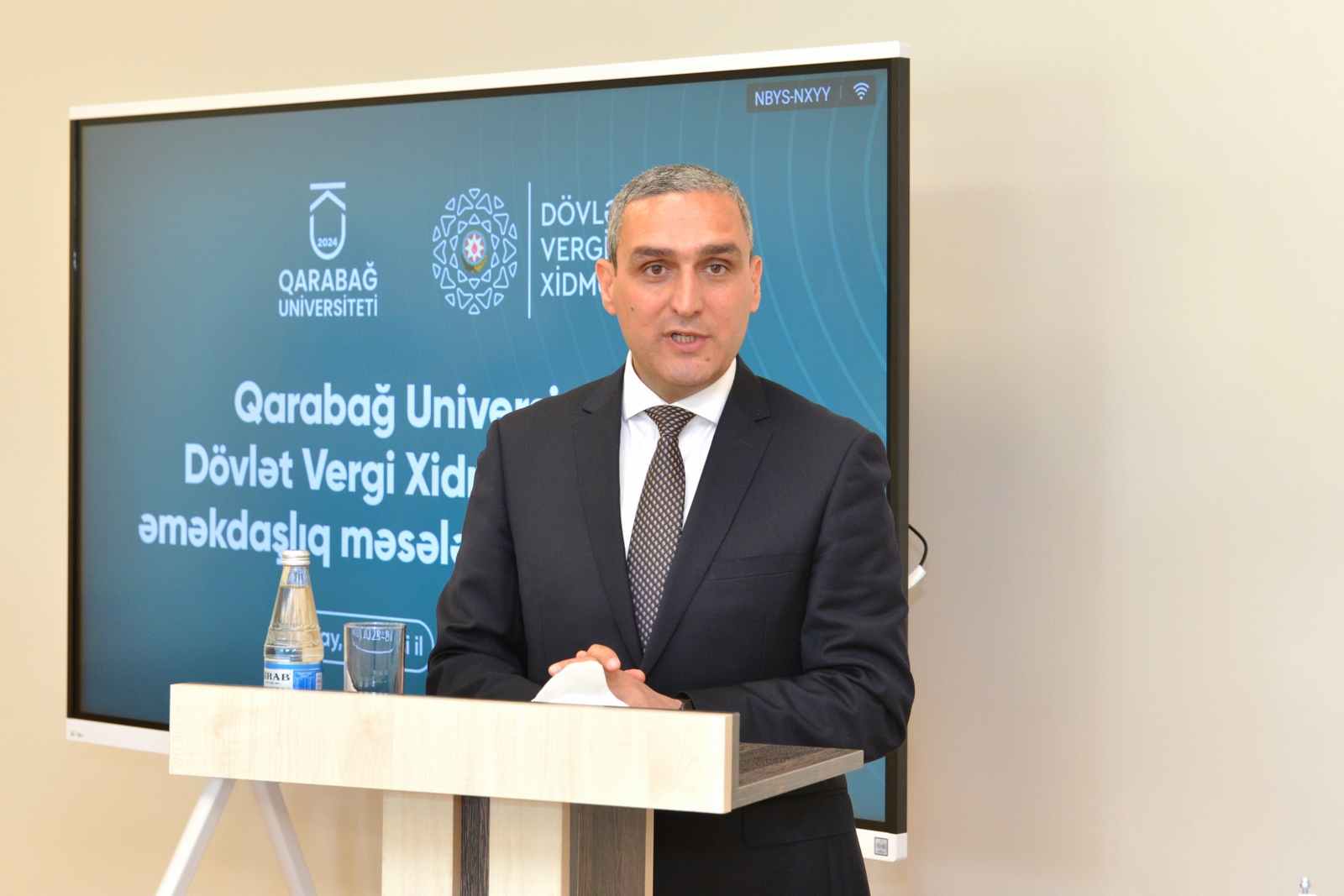 Dövlət Vergi Xidməti və Qarabağ Universiteti arasında əməkdaşlıq memorandumu imzalanıb (FOTO)