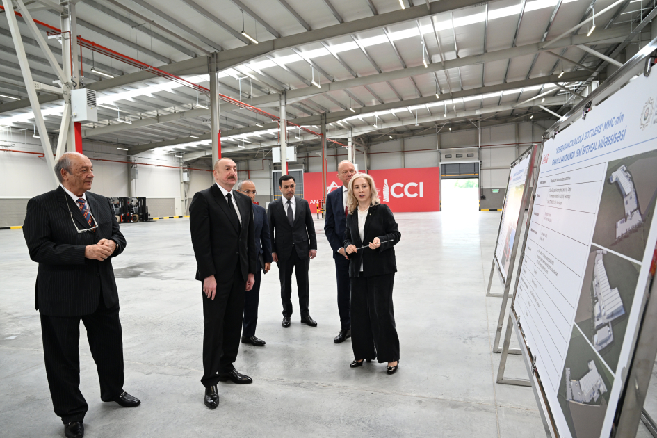 Prezident İlham Əliyev  “Azerbaijan Coca-Cola Bottlers” MMC-nin İsmayıllıda yeni istehsal müəssisəsinin açılışında iştirak edib (FOTO) (YENİLƏNİB)