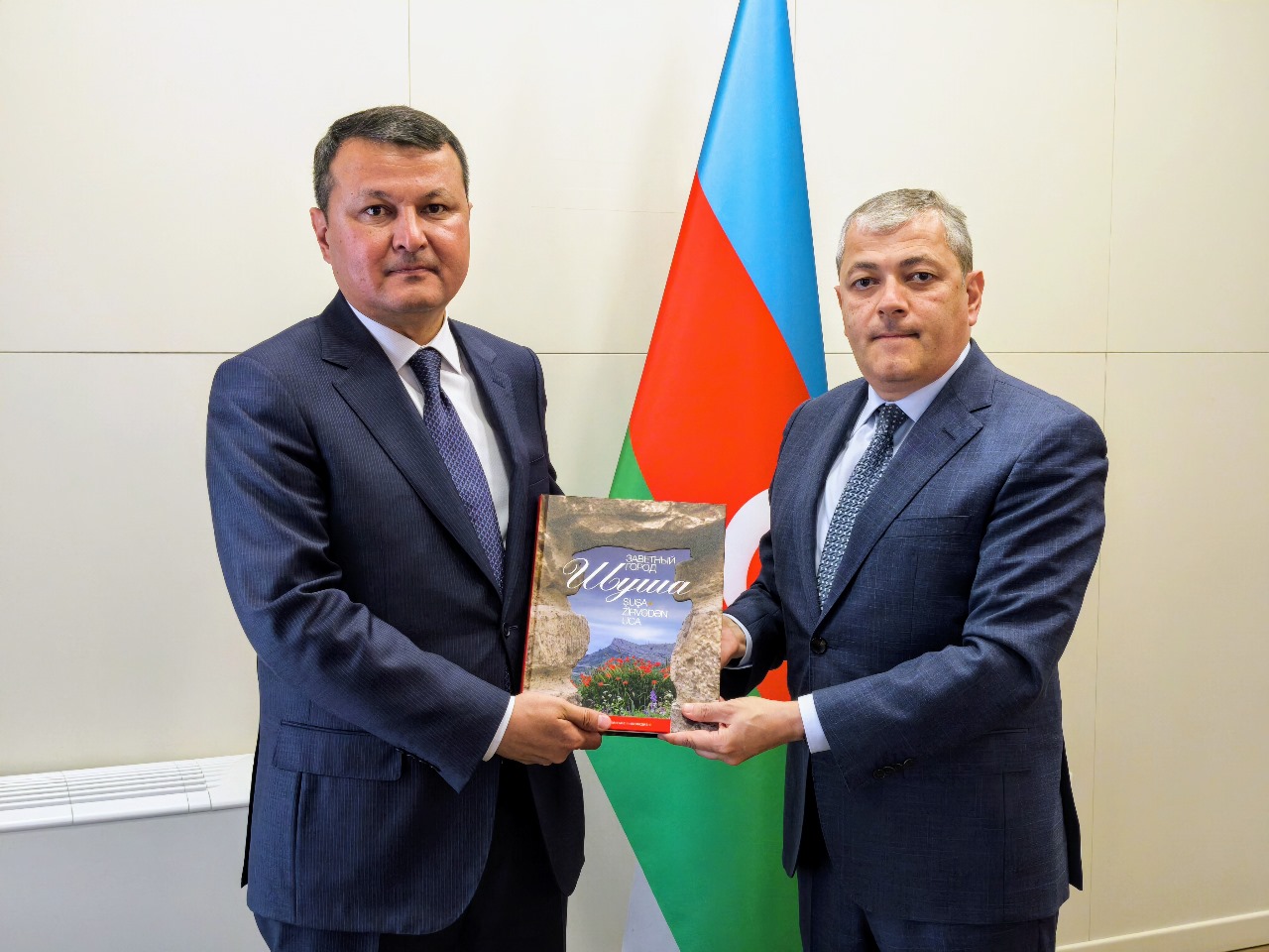Özbəkistan nümayəndə heyəti Qarabağa səfər edib (FOTO)