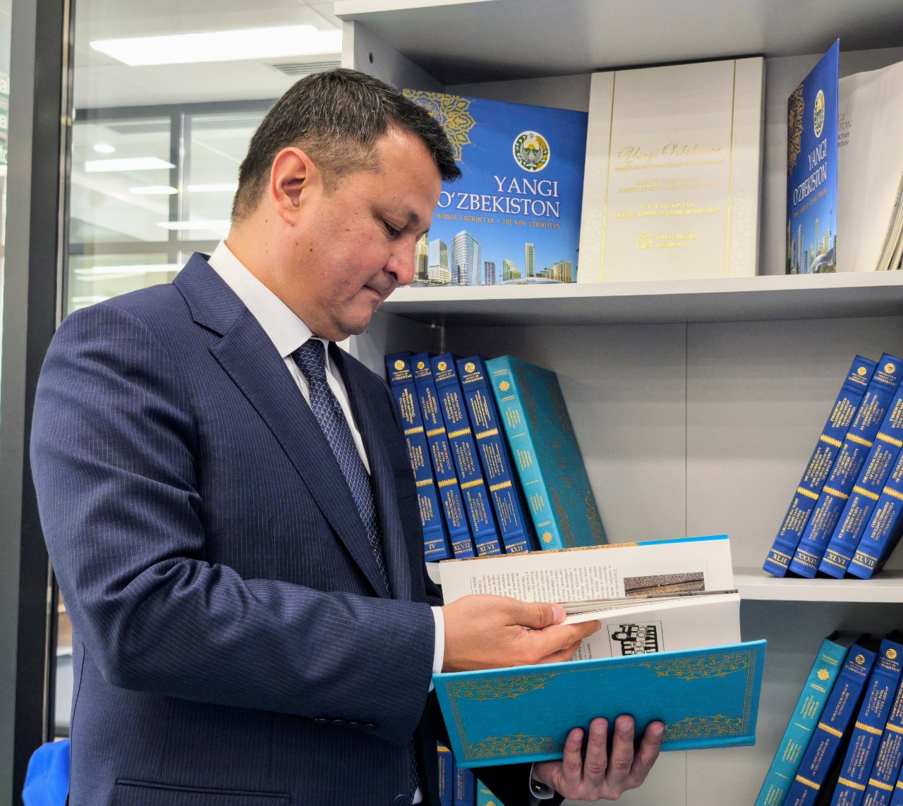 Özbəkistan nümayəndə heyəti Qarabağa səfər edib (FOTO)