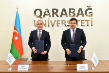 Dövlət Vergi Xidməti və Qarabağ Universiteti arasında əməkdaşlıq memorandumu imzalanıb (FOTO)