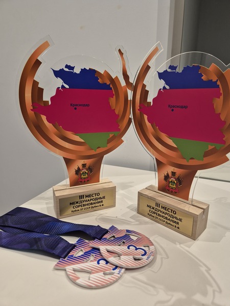 Gimnastlarımız batut gimnastikası üzrə beynəlxalq turnirdə iki medal qazanıblar (FOTO)