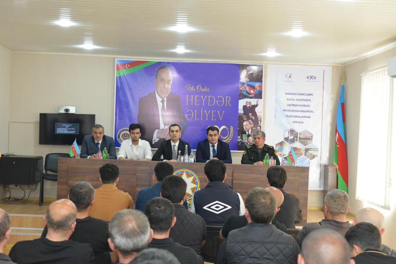 Gənc məhbuslarla görüş keçirildi (FOTO)