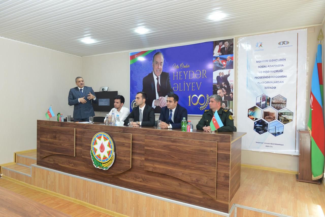 Gənc məhbuslarla görüş keçirildi (FOTO)