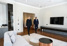Prezident İlham Əliyev “Laçın” İstirahət Kompleksinin açılışında iştirak edib (FOTO/VİDEO)