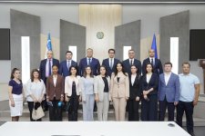 Azərbaycan və Özbəkistan media qurumları informasiya və kommunikasiya sahəsində əməkdaşlığı müzakirə ediblər (FOTO)