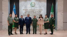 Azərbaycan nümayəndə heyəti Özbəkistanın müxtəlif dövlət orqan və qurumlarının fəaliyyəti ilə tanış olub (FOTO)