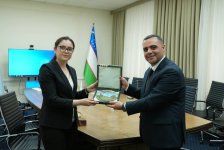 Azərbaycan nümayəndə heyəti Özbəkistanın müxtəlif dövlət orqan və qurumlarının fəaliyyəti ilə tanış olub (FOTO)