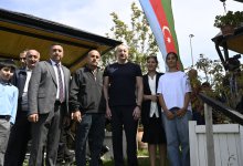 Prezident İlham Əliyev Laçın şəhərində sakinlərlə görüşüb (FOTO/VİDEO) (YENİLƏNİB)