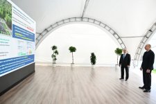 Prezident İlham Əliyev Laçında “Aşağı Malıbəyli” və “Mirik” su elektrik stansiyalarının açılışında iştirak edib (FOTO/VİDEO)