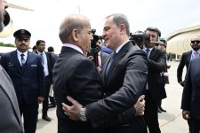 Məhəmməd Şahbaz Şərif Azərbaycana səfərə gəlib (FOTO)