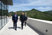 Prezident İlham Əliyev “Laçın” İstirahət Kompleksinin açılışında iştirak edib (FOTO/VİDEO)
