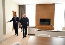 Prezident İlham Əliyev “Laçın” İstirahət Kompleksinin açılışında iştirak edib (FOTO/VİDEO)