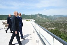 Prezident İlham Əliyev “Laçın” İstirahət Kompleksinin açılışında iştirak edib (FOTO/VİDEO)