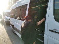 Ağdam rayonunun Kəngərli kəndinə növbəti köç karvanı yola salınıb (FOTO)