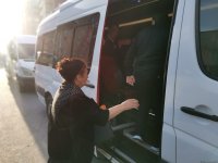Ağdam rayonunun Kəngərli kəndinə növbəti köç karvanı yola salınıb (FOTO)