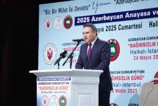 “Konstitusiya və Suverenlik İli” və 28 May – Müstəqillik Günü münasibətilə İstanbulda tədbir təşkil olunub (FOTO)