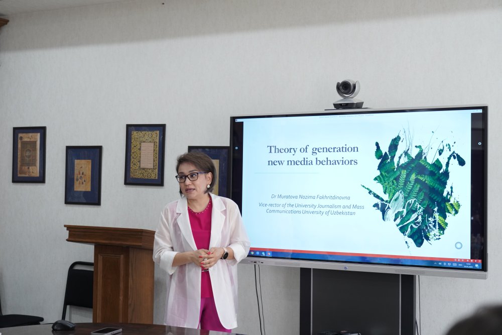 Azərbaycanlı media nümayəndələri üçün Özbəkistanın Jurnalistika və Kütləvi Kommunikasiya Universitetində seminar təşkil olunub (FOTO)