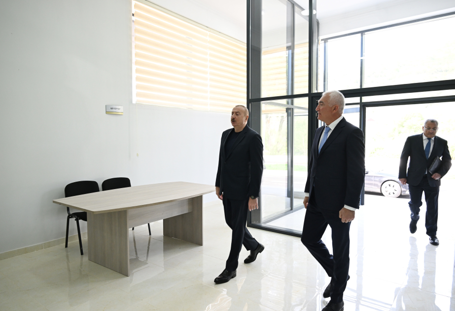 Prezident İlham Əliyev Laçın rayonunun Bəylik kəndinin açılışında iştirak edib (FOTO/VİDEO)