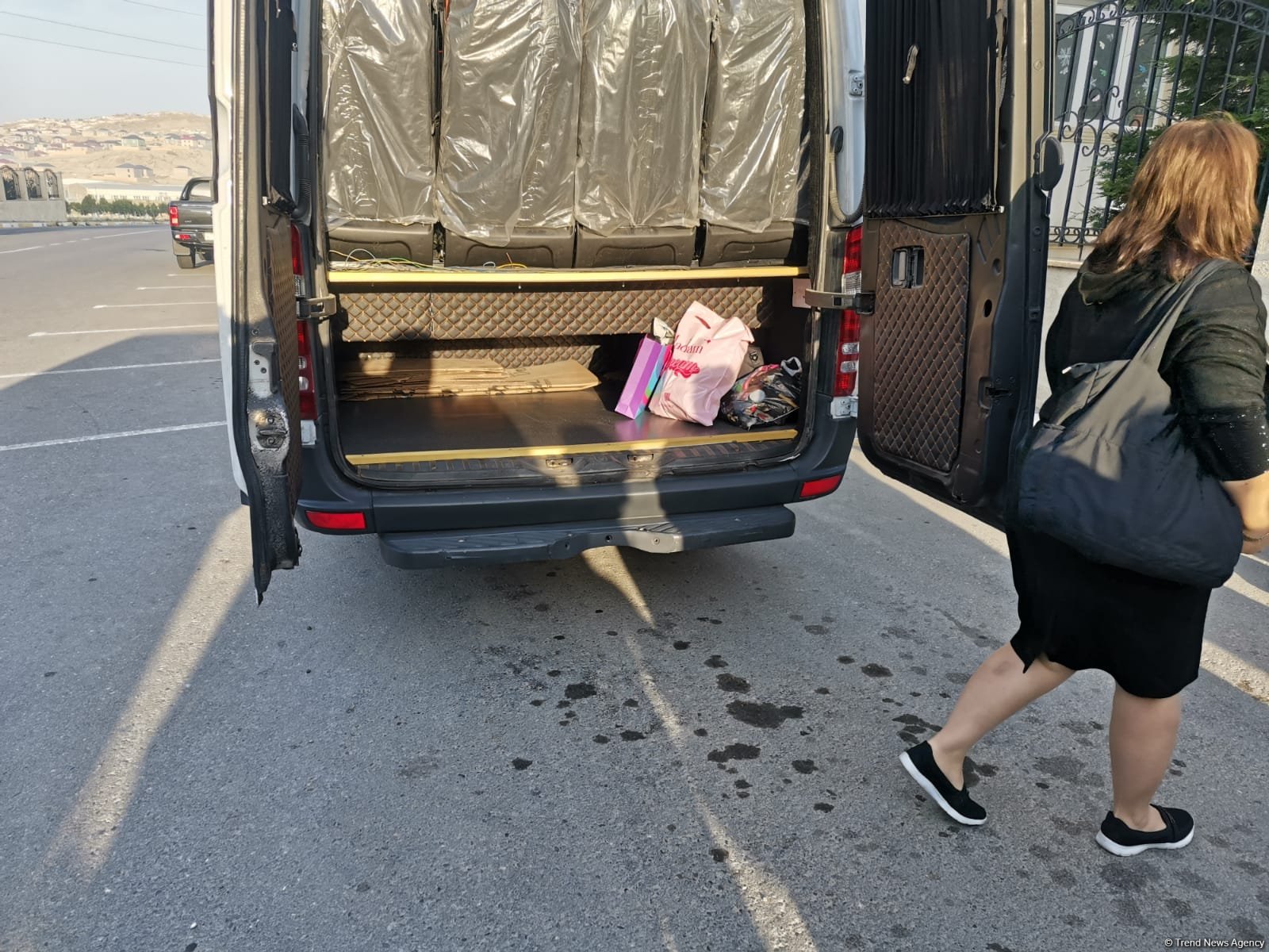 Ağdam rayonunun Kəngərli kəndinə növbəti köç karvanı yola salınıb (FOTO)