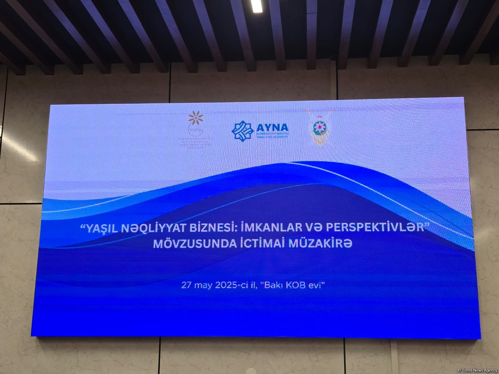 Bakıda “Yaşıl nəqliyyat biznesi: imkanlar və perspektivlər” mövzusunda ictimai müzakirə keçirilib (YENİLƏNİB) (FOTO)