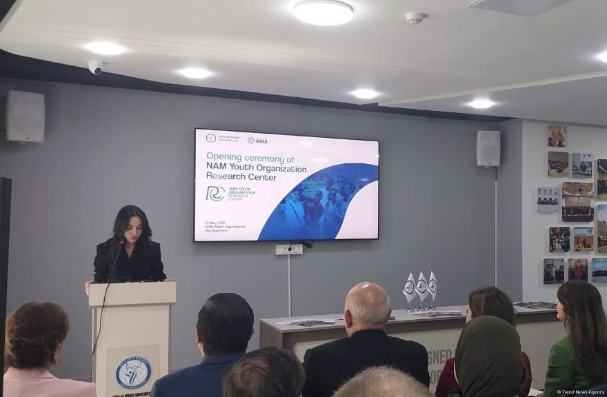 Bakıda Qoşulmama Hərəkatı Gənclər Təşkilatının Tədqiqat Mərkəzinin rəsmi açılış mərasimi keçirilib (FOTO) (YENİLƏNİB)