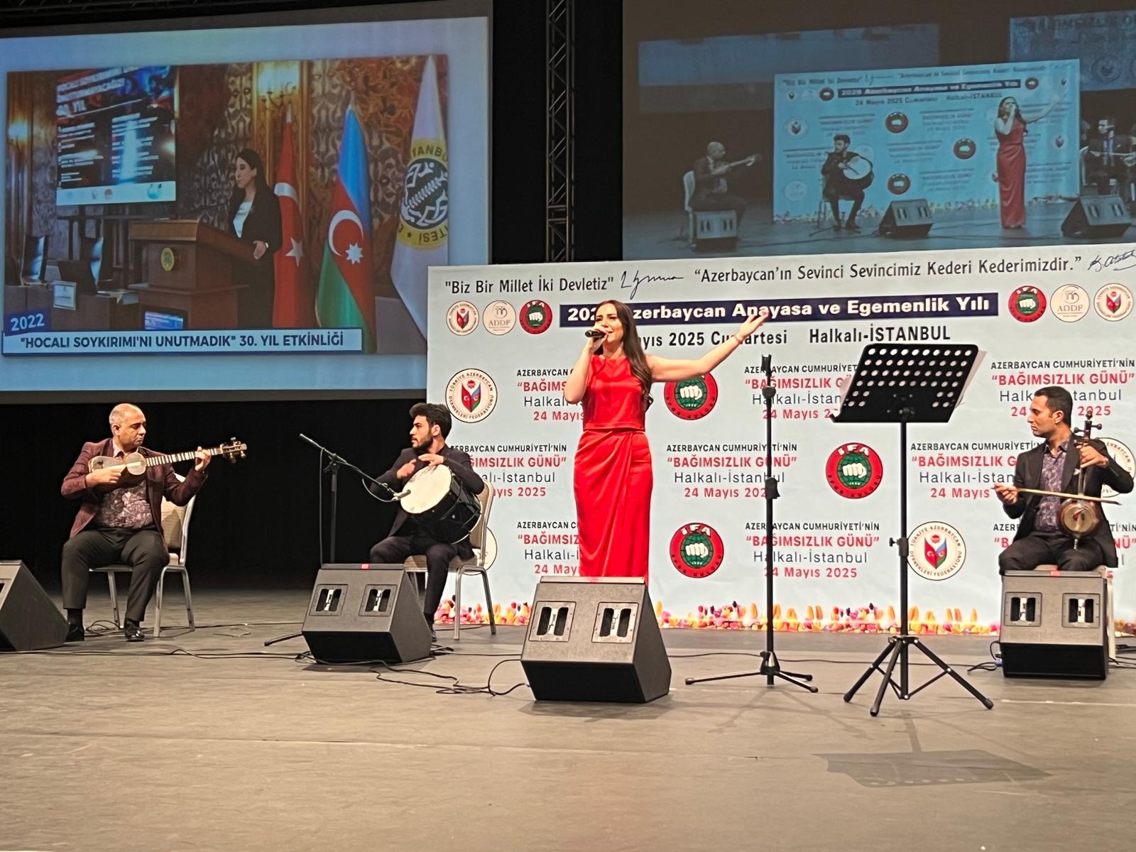 “Konstitusiya və Suverenlik İli” və 28 May – Müstəqillik Günü münasibətilə İstanbulda tədbir təşkil olunub (FOTO)