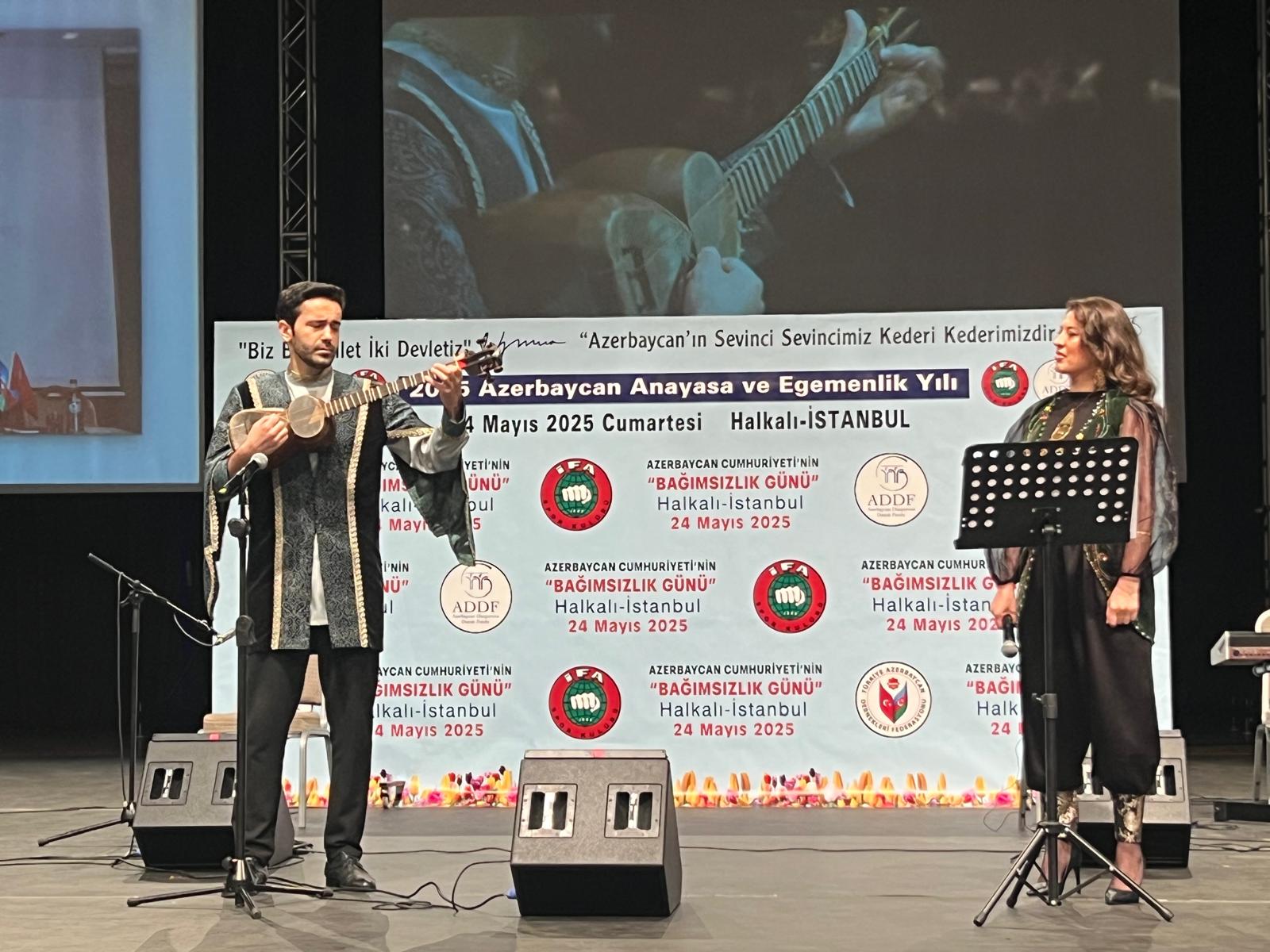 “Konstitusiya və Suverenlik İli” və 28 May – Müstəqillik Günü münasibətilə İstanbulda tədbir təşkil olunub (FOTO)