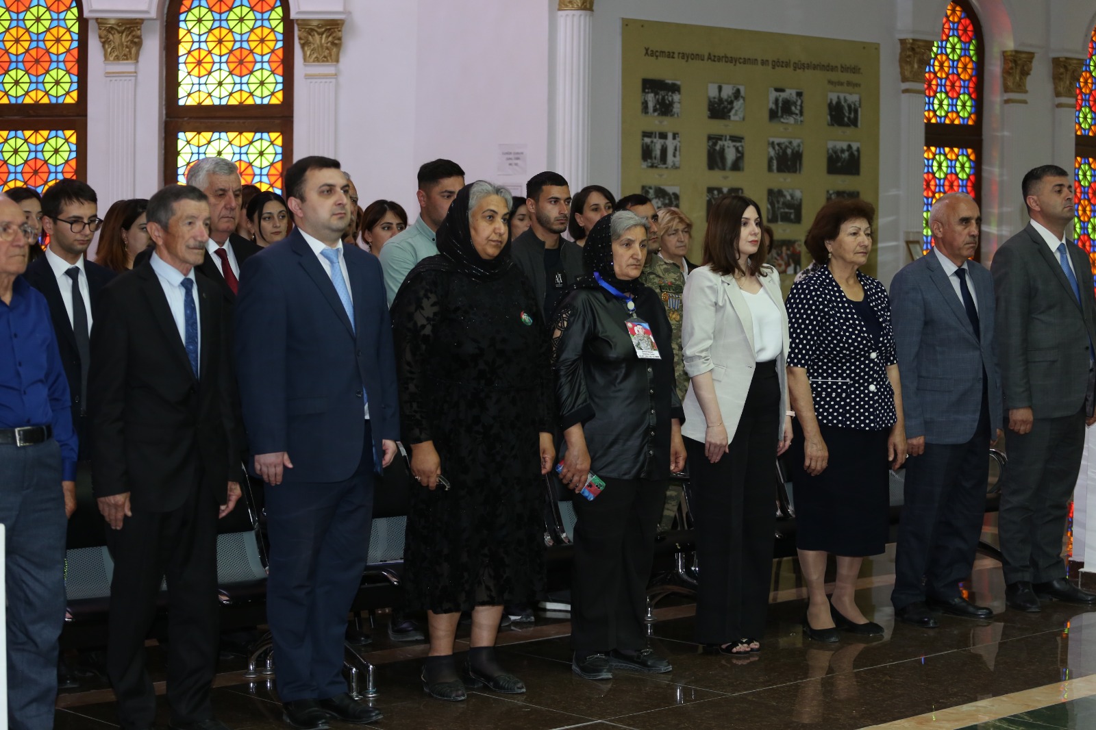 Xaçmaz rayonunda “Müstəqilliyimiz əbədidir, dönməzdir” adlı tədbir keçirilib (FOTO)