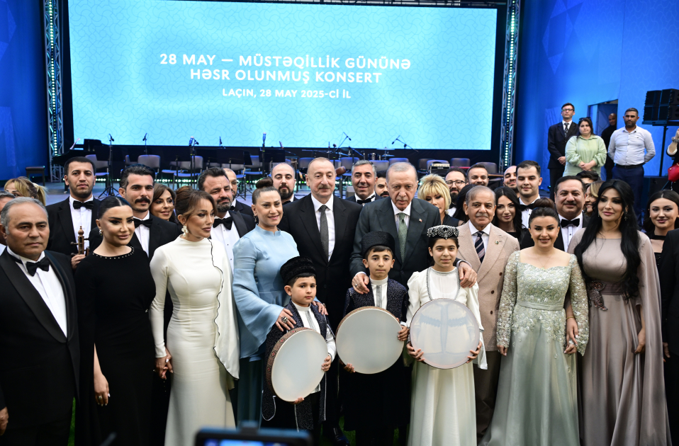Laçında 28 May - Müstəqillik Gününə həsr olunmuş konsert keçirilib (FOTO/VİDEO) (YENİLƏNİB-3)