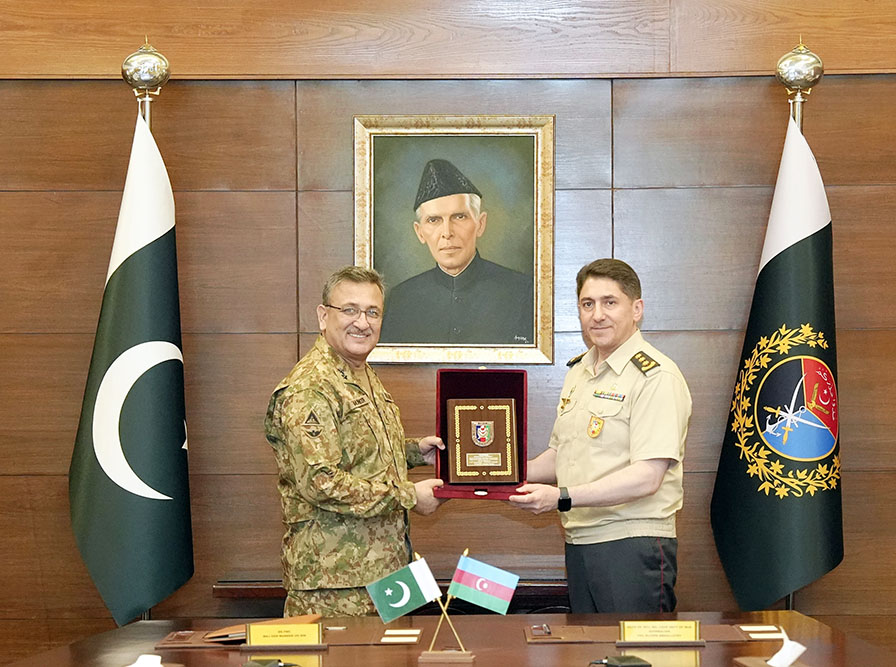 Azərbaycan-Pakistan hərbi əməkdaşlığının genişləndirilməsi müzakirə edilib (FOTO)