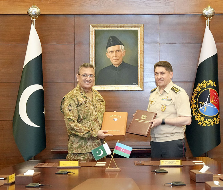 Azərbaycan-Pakistan hərbi əməkdaşlığının genişləndirilməsi müzakirə edilib (FOTO)