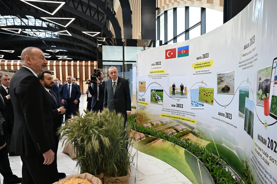 Prezident İlham Əliyev və Türkiyə Prezidenti Rəcəb Tayyib Ərdoğan Laçın Beynəlxalq Hava Limanının açılış mərasimində iştirak ediblər (FOTO/VİDEO) (YENİLƏNİB-2)