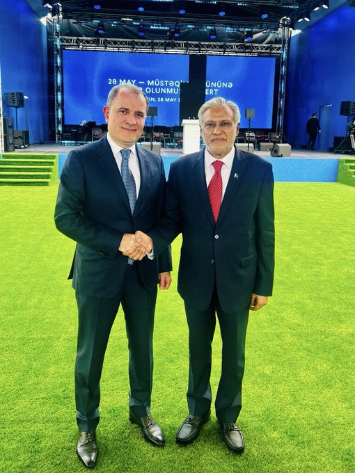 Azərbaycan XİN rəhbəri Pakistanlı həmkarına Laçındakı iştiraka görə təşəkkür edib