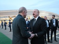 Türkiyə Prezidenti Rəcəb Tayyib Ərdoğanın Azərbaycana səfəri başa çatıb (FOTO/VİDEO)