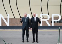 Prezident İlham Əliyev və Türkiyə Prezidenti Rəcəb Tayyib Ərdoğan Laçın Beynəlxalq Hava Limanının açılış mərasimində iştirak ediblər (FOTO/VİDEO) (YENİLƏNİB-2)