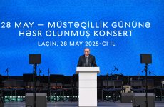 Laçında 28 May - Müstəqillik Gününə həsr olunmuş konsert keçirilib (FOTO/VİDEO) (YENİLƏNİB-3)