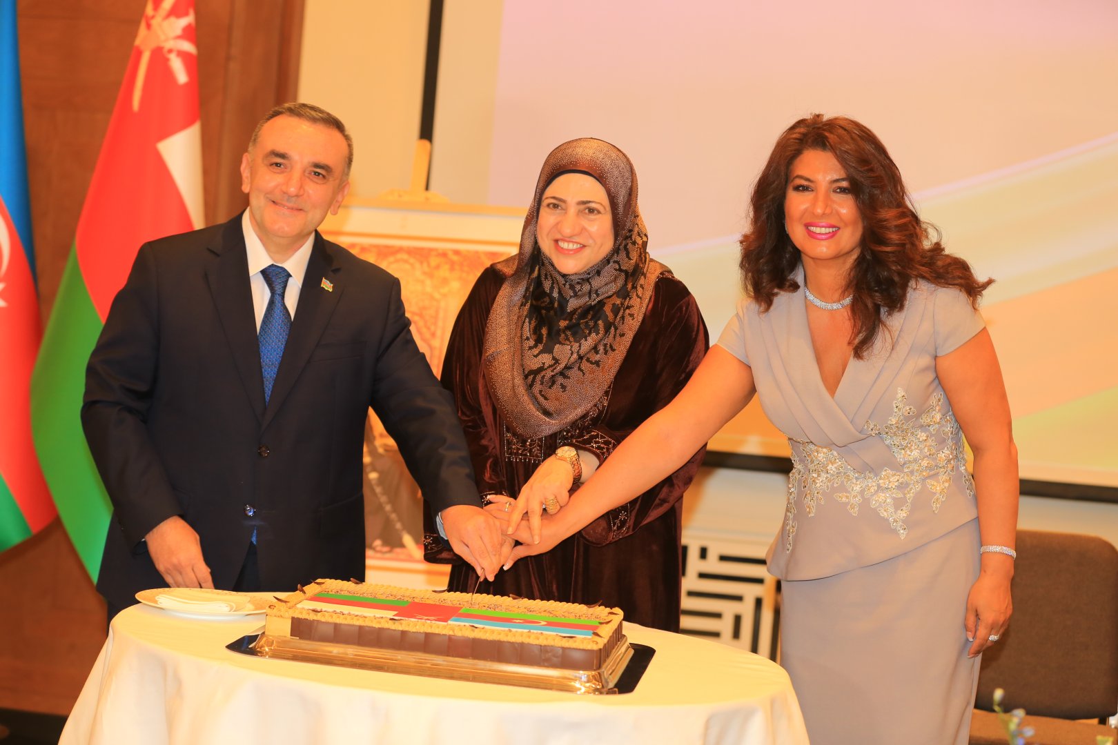 Omanda Azərbaycan Respublikasının Müstəqillik Günü münasibətilə rəsmi qəbul keçirilib (FOTO/VİDEO)
