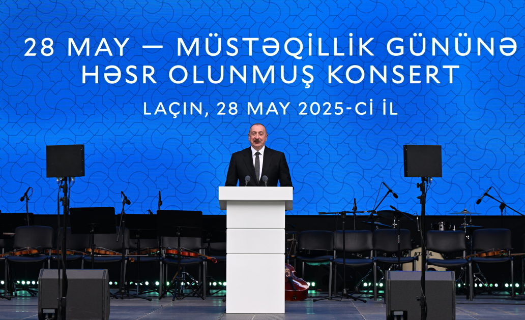Laçında 28 May - Müstəqillik Gününə həsr olunmuş konsert keçirilib (FOTO/VİDEO) (YENİLƏNİB-3)