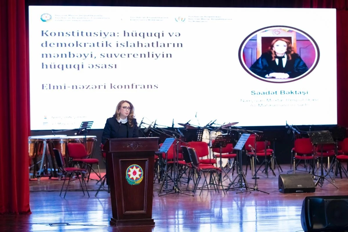 Naxçıvanda “Konstitusiya: hüquqi və demokratik islahatların mənbəyi, suverenliyin hüquqi əsası” mövzusunda konfrans keçirilib (FOTO)