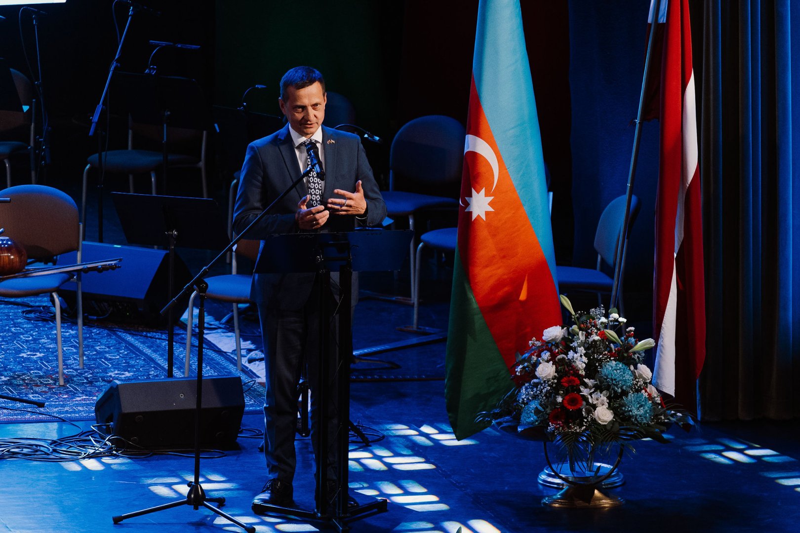 Azərbaycanın Müstəqillik Günü Latviyada təntənəli qeyd olunub (FOTO)
