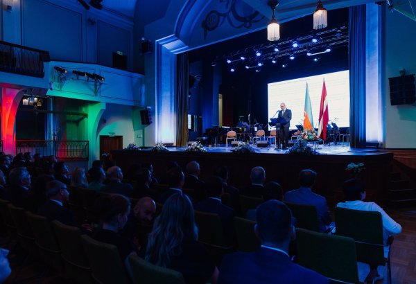 Azərbaycanın Müstəqillik Günü Latviyada təntənəli qeyd olunub (FOTO)