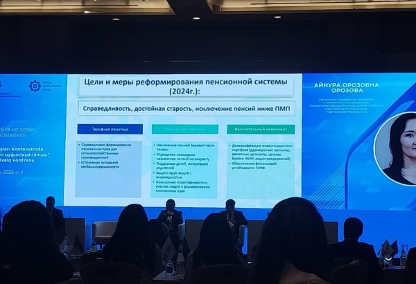 Qırğızıstanın Sosial Fondunun nümayəndəsi rəqəmsal transformasiyanın problemləri haqda danışıb